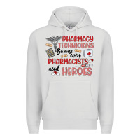 Dove Grey pharmacy technicians Premium Hoodie - MaliasSmallBusiness
