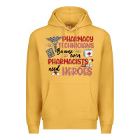 Mustard pharmacy technicians Premium Hoodie - MaliasSmallBusiness