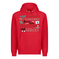 Red pharmacy technicians Premium Hoodie - MaliasSmallBusiness