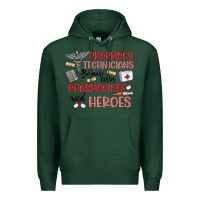 Sports Green pharmacy technicians Premium Hoodie - MaliasSmallBusiness