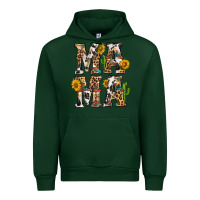 Forest Green Western Mama With Sunflowers Urban Hoodie - BundleAndBundleShop