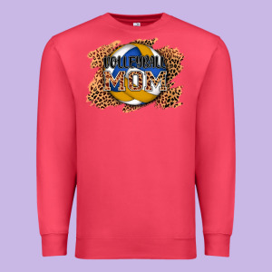 Volleyball Mom Premium Sweatshirt Designed By Adodesignshop