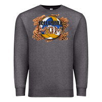 Charcoal Heather volleyball mom Premium Sweatshirt - AdoDesignShop