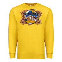 Lemon volleyball mom Premium Sweatshirt - AdoDesignShop