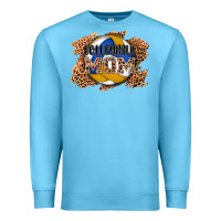 Ocean Blue volleyball mom Premium Sweatshirt - AdoDesignShop