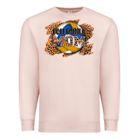 Pale Pink volleyball mom Premium Sweatshirt - AdoDesignShop