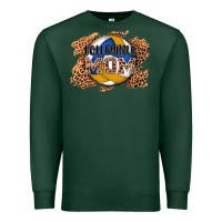 Sports Green volleyball mom Premium Sweatshirt - AdoDesignShop