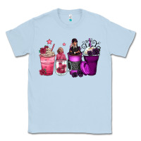 Dusty Blue wednesday and enid coffee cups Classic Tee - Zillion Design Studio