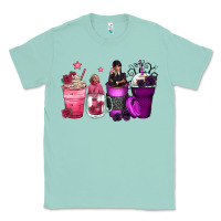 Seafoam wednesday and enid coffee cups Classic Tee - Zillion Design Studio