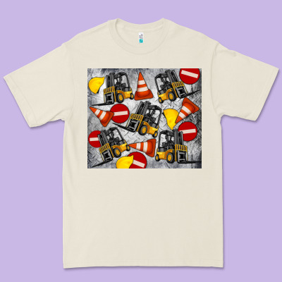 Forklift Tumbler Premium Tee Designed By Artiststas