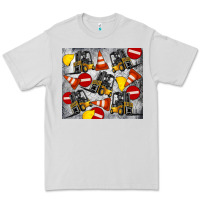 Dove Grey forklift tumbler Premium Tee - Artiststas