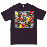 Plum forklift tumbler Premium Tee - Artiststas