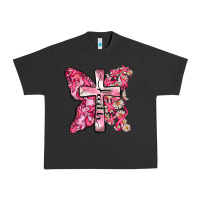 Pigment Black faith cancer cross Urban Heavy Tee - Zillion Design Studio