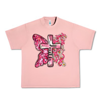Salmon faith cancer cross Urban Heavy Tee - Zillion Design Studio