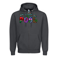 Smoke life is better İn the pool Zipper Hoodie - CowhideDigitalArt