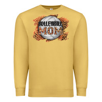 Antique Gold volleyball mom Premium Sweatshirt - AdoDesignShop
