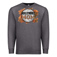 Charcoal Heather volleyball mom Premium Sweatshirt - AdoDesignShop