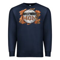 Navy volleyball mom Premium Sweatshirt - AdoDesignShop