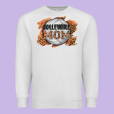 Volleyball Mom Premium Sweatshirt Designed By Adodesignshop