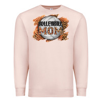 Pale Pink volleyball mom Premium Sweatshirt - AdoDesignShop
