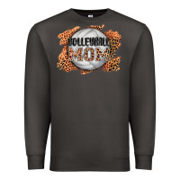 Smoke volleyball mom Premium Sweatshirt - AdoDesignShop
