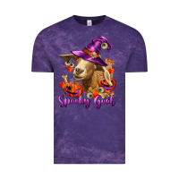 Cloud Purple Spooky Goat Vintage Tee - RanaPortraitStore