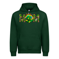 Forest Green Western Mom With Shamrock Urban Hoodie - BundleAndBundleShop