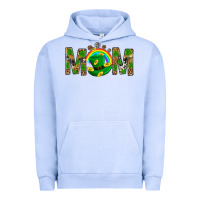 Pigment Grape Ice Western Mom With Shamrock Urban Hoodie - BundleAndBundleShop