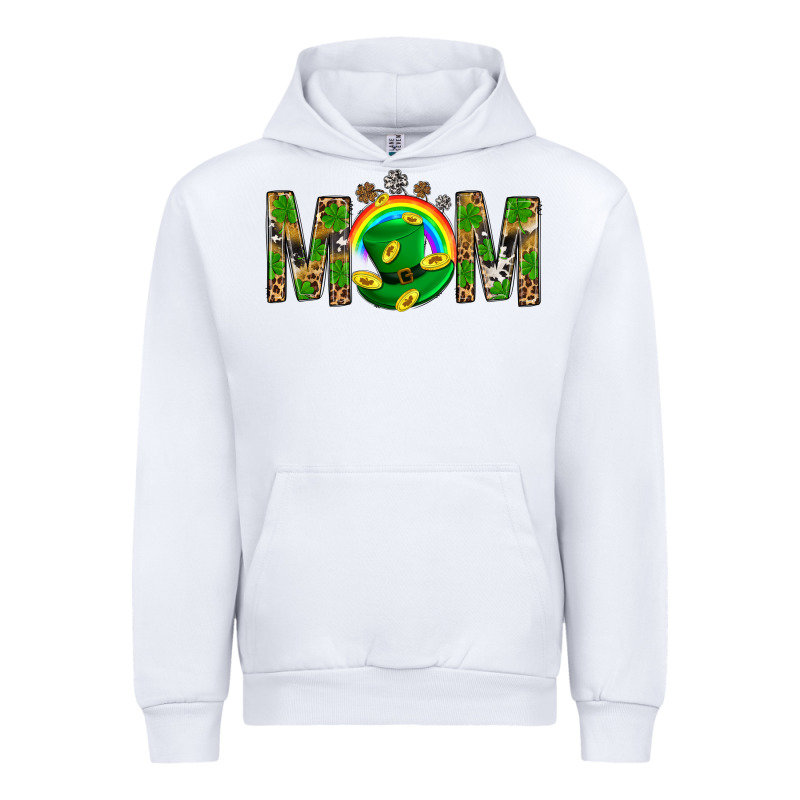 Western Mom With Shamrock Urban Hoodie by BundleAndBundleShop | Teevron