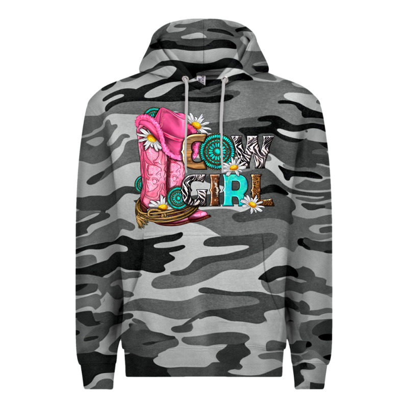 Western Cowgirl Premium Hoodie by NancyCooperArtShop | Teevron