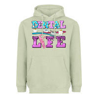 Matcha dental life with teeth Heavyweight Hoodie - AdoDesignShop
