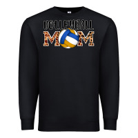 Black volleyball mom Premium Sweatshirt - AdoDesignShop