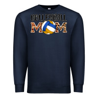 Navy volleyball mom Premium Sweatshirt - AdoDesignShop