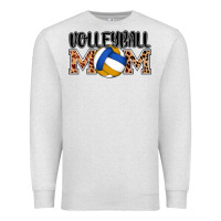 Oatmeal Heather volleyball mom Premium Sweatshirt - AdoDesignShop