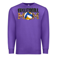 Purple volleyball mom Premium Sweatshirt - AdoDesignShop