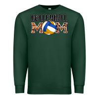 Sports Green volleyball mom Premium Sweatshirt - AdoDesignShop