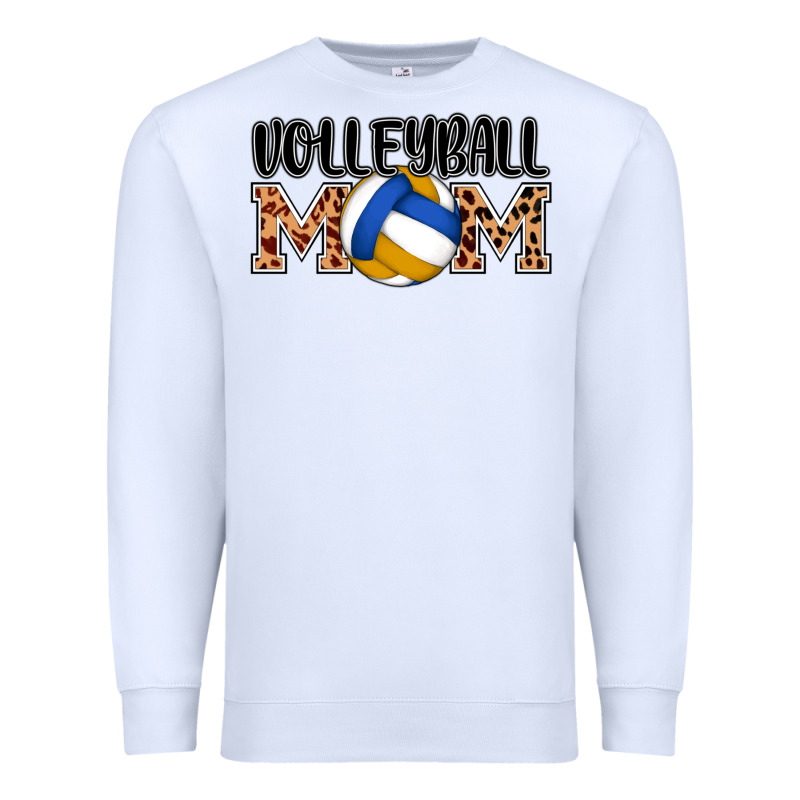 Volleyball Mom Premium Sweatshirt by AdoDesignShop | Teevron