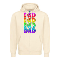 Sandshell lgbtq dad Zipper Hoodie - HRA Design Shop