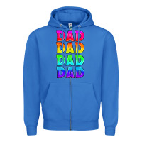 True Royal lgbtq dad Zipper Hoodie - HRA Design Shop