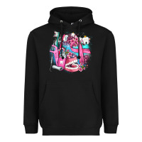 Dental Elements And Cancer With Cowhide And Leopard Heavyweight Hoodie | Teevron