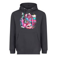 Smoke dental elements and cancer with cowhide and leopard Heavyweight Hoodie - AdoDesignShop