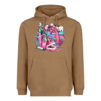 Toasted Coconut dental elements and cancer with cowhide and leopard Heavyweight Hoodie - AdoDesignShop