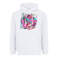 White dental elements and cancer with cowhide and leopard Heavyweight Hoodie - AdoDesignShop