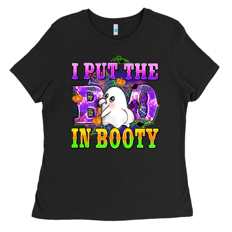 I Put The In Booty Ladies Tee by AdoDesignShop | Teevron