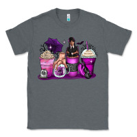 Charcoal Heather wednesday coffee cups Classic Tee - Zillion Design Studio