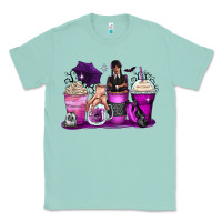 Seafoam wednesday coffee cups Classic Tee - Zillion Design Studio