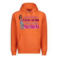 Carrot what other think of me is none of my business Premium Hoodie - NancyCooperArtShop