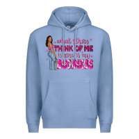 Colony Blue what other think of me is none of my business Premium Hoodie - NancyCooperArtShop