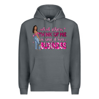 Rock what other think of me is none of my business Premium Hoodie - NancyCooperArtShop