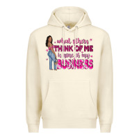 Sandshell what other think of me is none of my business Premium Hoodie - NancyCooperArtShop